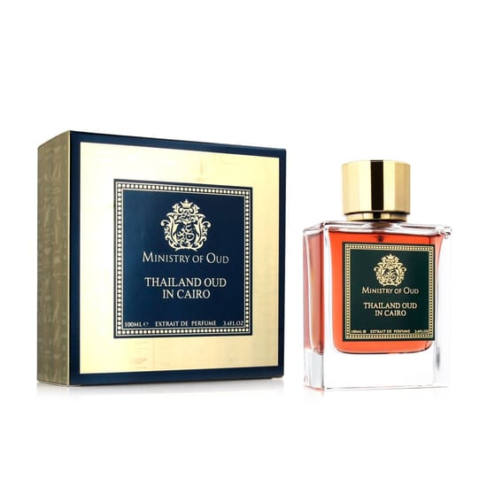 Elegant bottle of Ministry of Oud Thailand Oud in Cairo EP