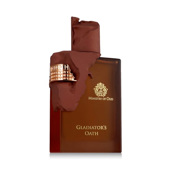 Флакон Ministry of Oud Gladiator's Oath EDP на светлом фоне