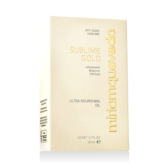 Флакон масла Miriam Quevedo Sublime Gold Ultra Nourishing Oil