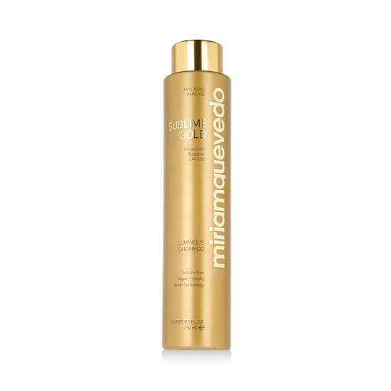 Bottle of Miriam Quevedo Sublime Gold Luminous Shampoo