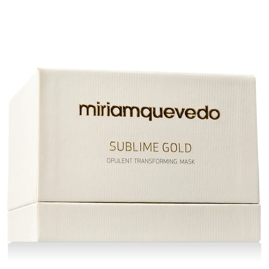 Miriam Quevedo Sublime Gold Opulent Transforming Mask в элегантной обстановке