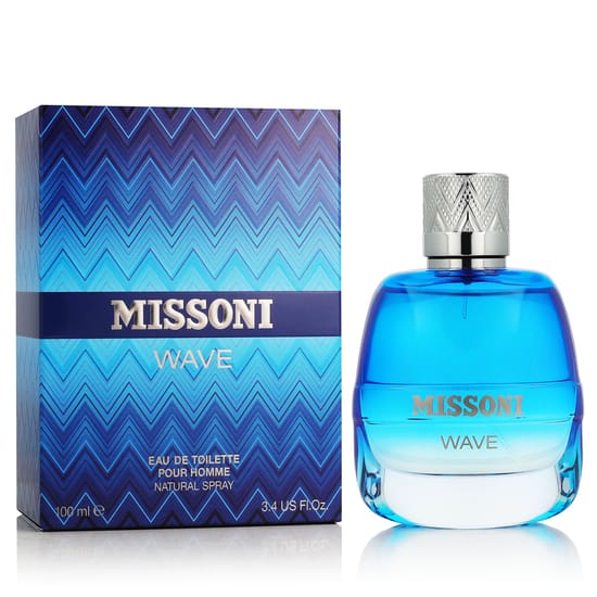 Missoni Wave EDT pudel lähedalt