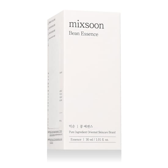 Bottle of Mixsoon Bean Essence Serum with skin essence