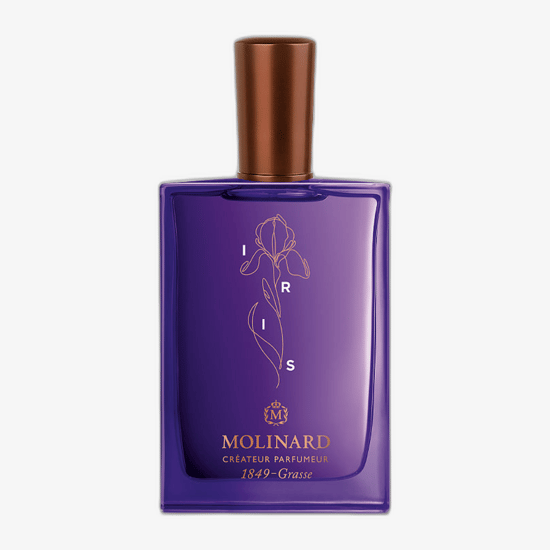 Close-up of Molinard Figue EDP perfume bottle