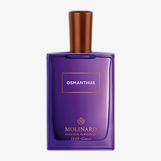 Molinard Osmanthus EDP parfüümi pudel lähedalt vaadatuna