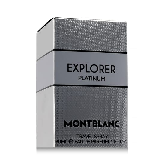 Bottle of Mont Blanc Explorer Platinum EDP