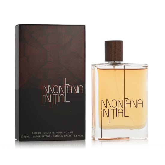Montana Montana Initial EDT pakendi kujutis Montana Montana Initial EDT parfüümi pudeli kujutis