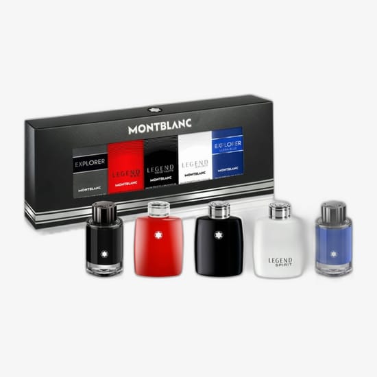 Ароматы Montblanc Discovery Set 5 x в мини-формате Набор ароматов Montblanc Discovery Set 5 x в упаковке