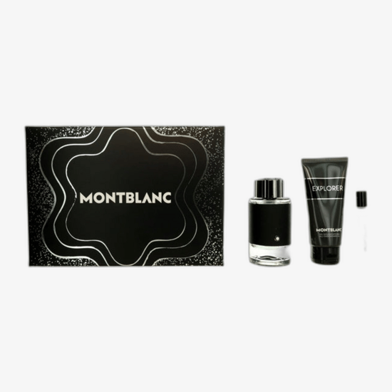 Montblanc Explorer EDP set with mini and shower gel