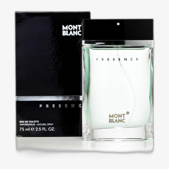 Montblanc Presence COOL EDT stylish bottle with minimalist design