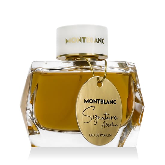 Montblanc Signature Absolue EDP pudeli lähivõte