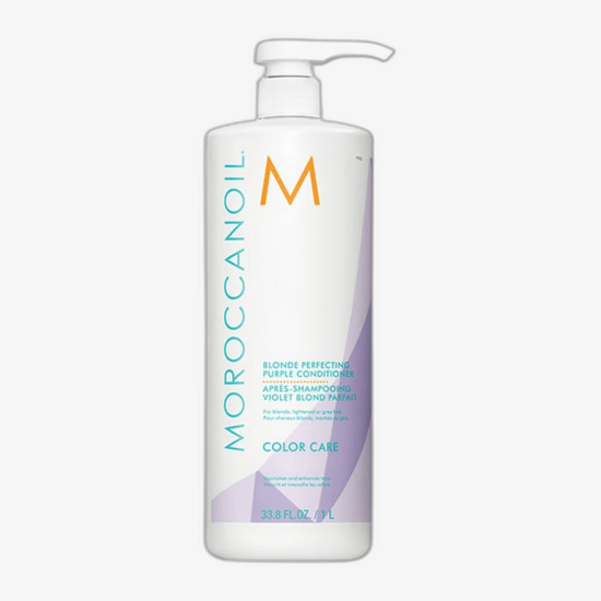 Moroccanoil Color Care Blonde Perfecting Purple Conditioner Bottle