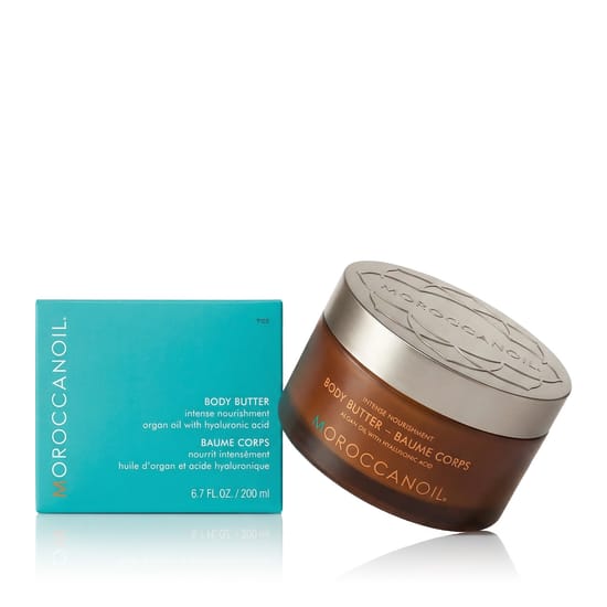Moisturizing Moroccanoil Fragrance Originale Body Butter in a 200 ml jar