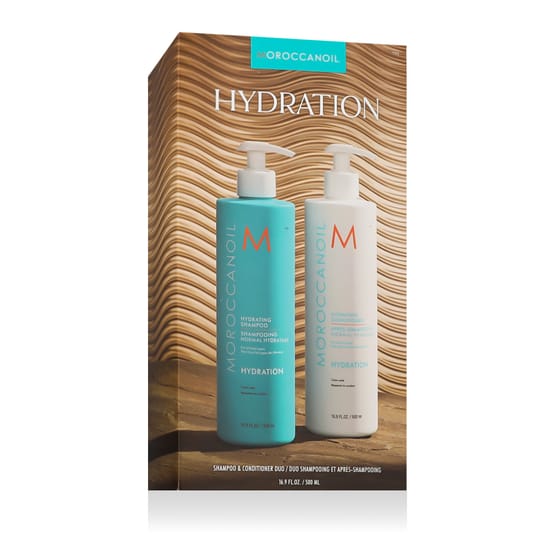Moroccanoil hydration duo set for deep hair hydration