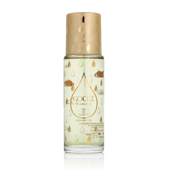 Original boxed packaging of Morris Perfumes Gocce di Napoleon EDT Bottle of Morris Perfumes Gocce di Napoleon EDT fragrance