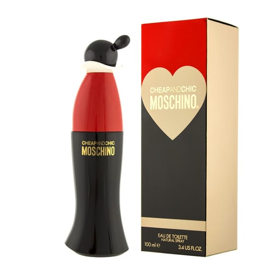 Moschino cheap & chic edt - bottle and packaging