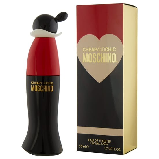 Moschino cheap & chic edt - bottle and packaging