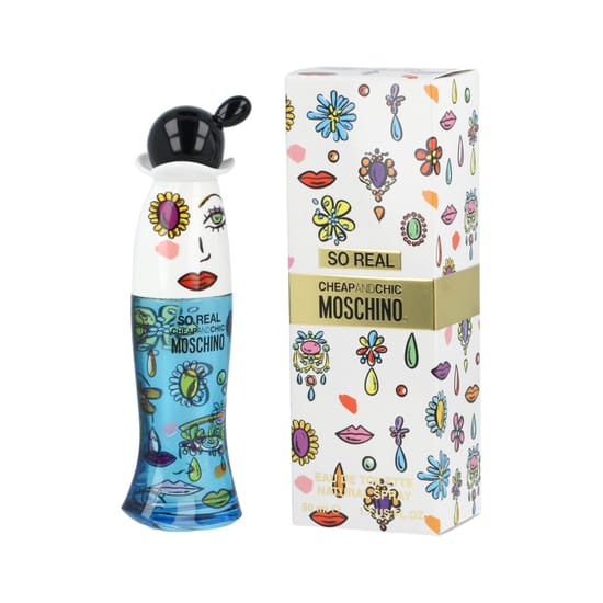 Moschino cheap & chic so real edt bottle