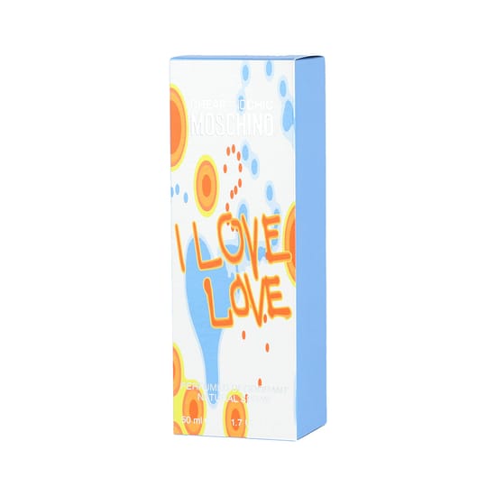 Elegantne moschino cheap & chic i love love deodorant klaaspudelis