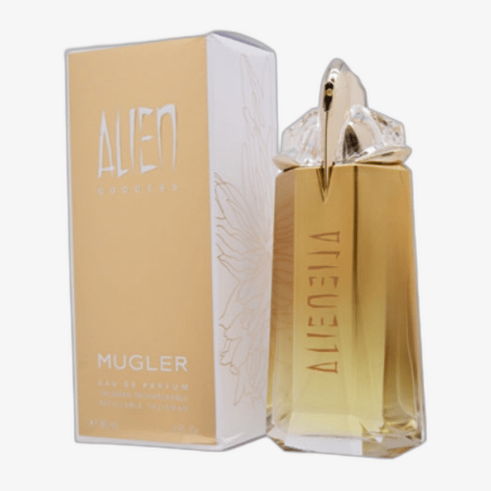 Элегантная упаковка набора Mugler Alien Goddess EDP