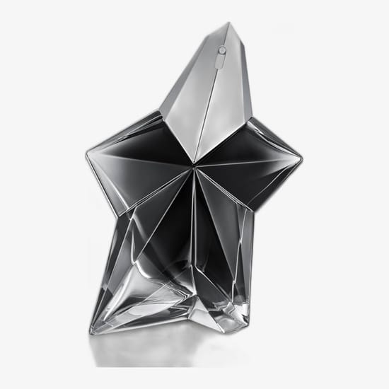 Original packaging of Mugler Angel Fantasm EDP Close-up of Mugler Angel Fantasm EDP bottle