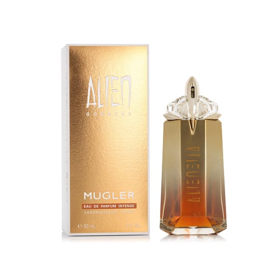 Mugler Alien Goddess EDP Intense perfume bottle Bottle of Mugler Alien Goddess EDP Intense perfume with packaging