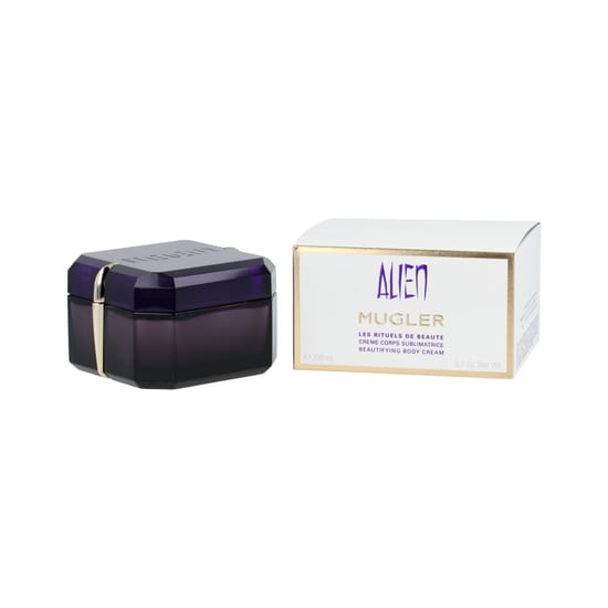 Mugler Alien Body Cream in elegant packaging