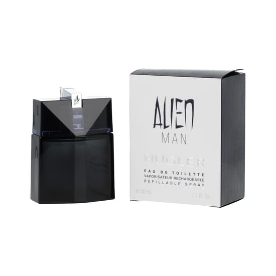 Mugler Alien Man EDT perfume packaging Elegant bottle of Mugler Alien Man EDT