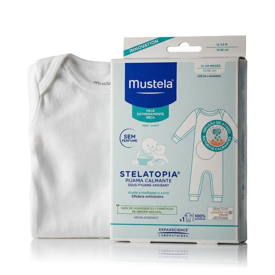 Mustela Bébé Stelatopia naha kaitsvad pyjama 6-12-kuustele beebidele