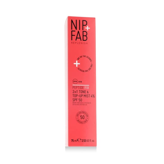 Увлажняющий и защитный спрей NIP+FAB PEPTIDE FIX 2в1 SPF 50