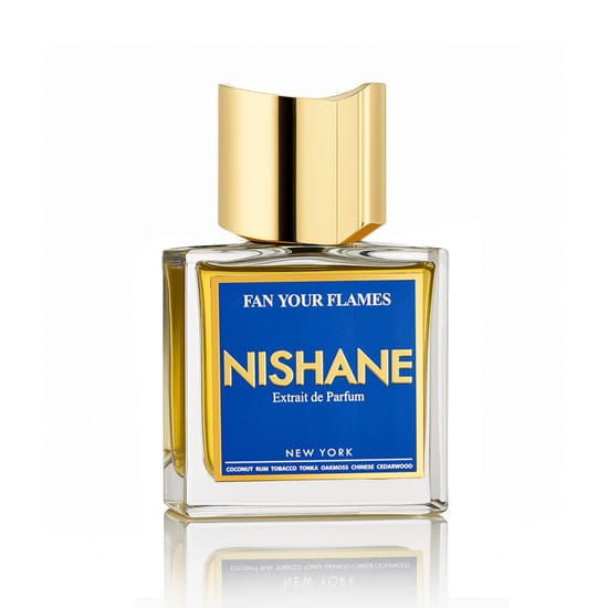 Elegant bottle of Nishane Fan Your Flames EP close-up