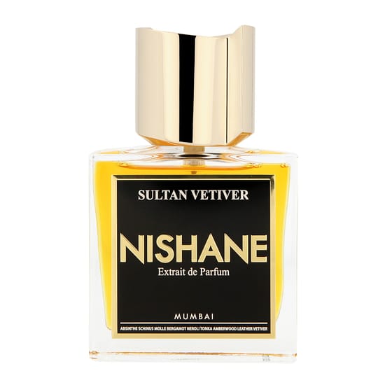 Бутылка Nishane Sultan Vetiver EP вблизи