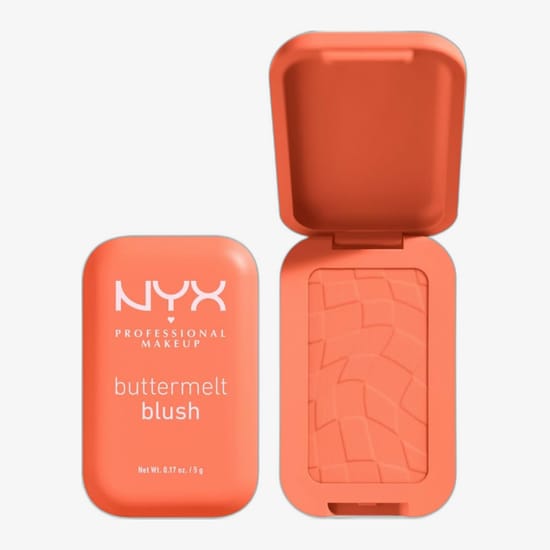Яркий оттенок румян NYX Professional Makeup Buttermelt Blush (3 Sooner The Butta) Упаковка кремовых румян NYX Professional Makeup Buttermelt Blush (3 Sooner The Butta)