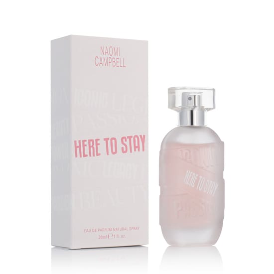 Close-up of the Naomi Campbell Here to Stay EDP bottle