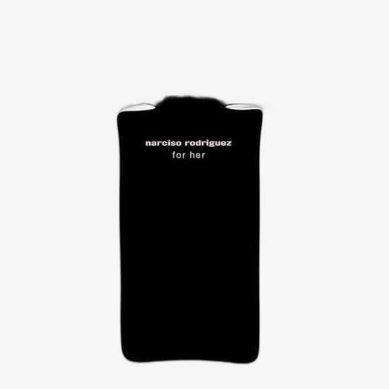 Бутылка Narciso Rodriguez For Her EDT крупным планом