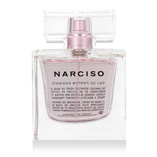 Close-up of Narciso Rodriguez Narciso EDP Radiante EDP bottle