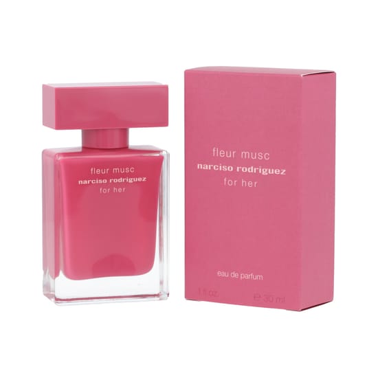 Elegant bottle of Narciso Rodriguez Fleur Musc for Her EDP