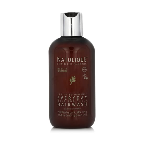 Natulique Everyday Hairwash pakendi disain Natulique Everyday Hairwash pudel igapäevaseks kasutamiseks