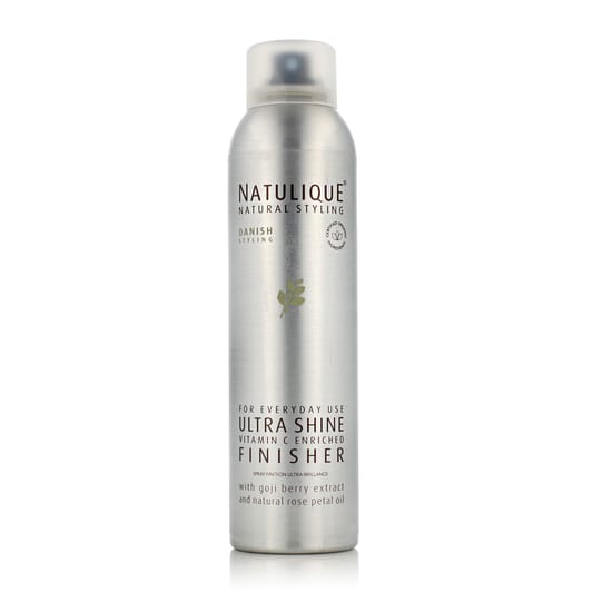Флакон Natulique Ultra Shine Finisher — средство для яркого блеска и ухода за волосами