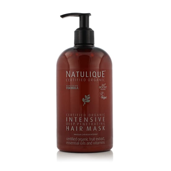 Упаковка маски для волос Natulique Intensive Hair Mask крупным планом
