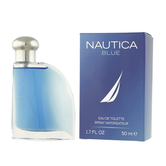 Оригинальная упаковка Nautica Blue EDT Флакон Nautica Blue EDT вблизи