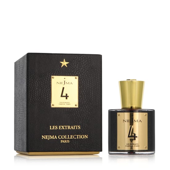 Close-up of Nejma Nejma 4 EP fragrance bottle