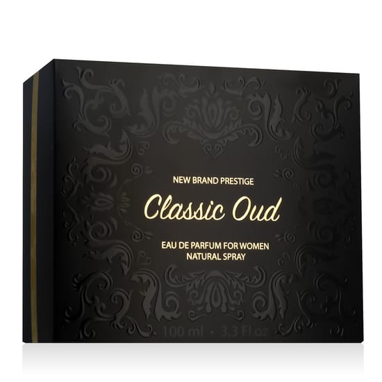 Элегантный флакон аромата New Brand Perfumes Prestige Classic Oud EDP