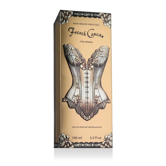 Элегантный флакон аромата New Brand Perfumes French Cancan EDP