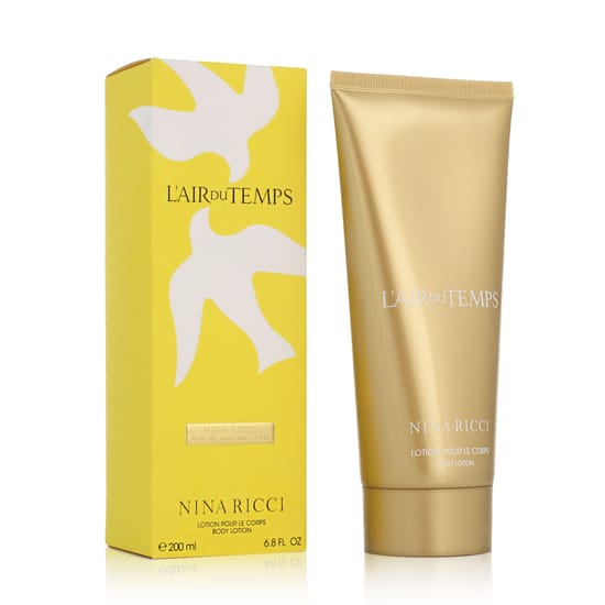 Nina Ricci L'Air du Temps Body Lotion Bottle Close-Up