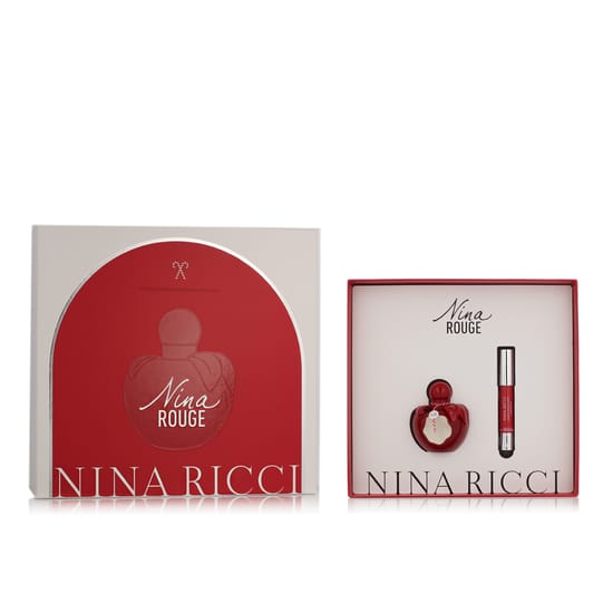 Nina Ricci Nina Rouge EDT 50 ml ja huulepulk komplekt