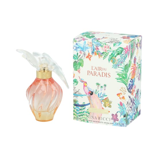 Bottle of Nina Ricci L'Air du Paradis EDT up close