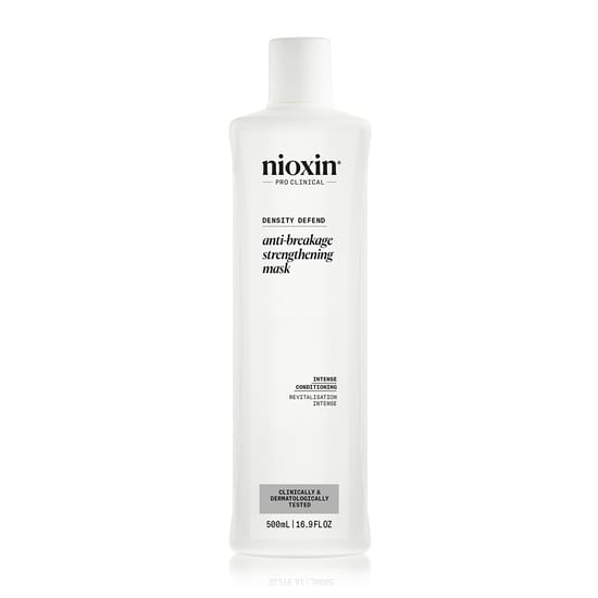 Nioxin Density Defend Anti-Breakage Strengthening Mask juuksemask Nioxin Density Defend Anti-Breakage Strengthening Mask 500 ml ja 150 ml pudelid