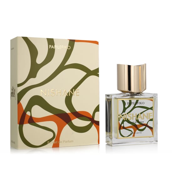 Close-up of the Nishane Papilefiko EP fragrance bottle