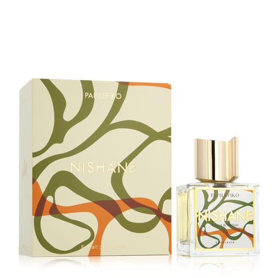 Close-up of the Nishane Papilefiko EP fragrance bottle